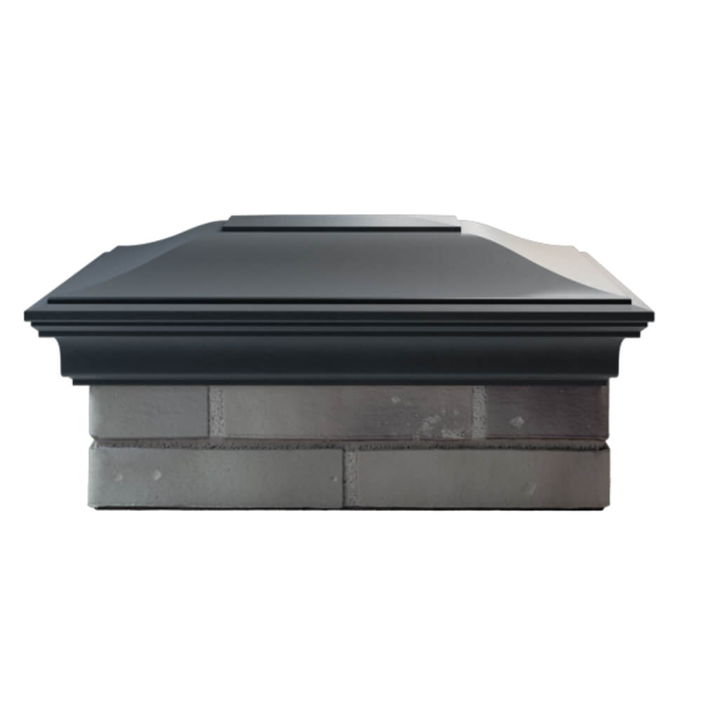 Колпак Zking Монблан Серый на столб 2х1.5 кирпича (515х385мм) в Благовещенске фото