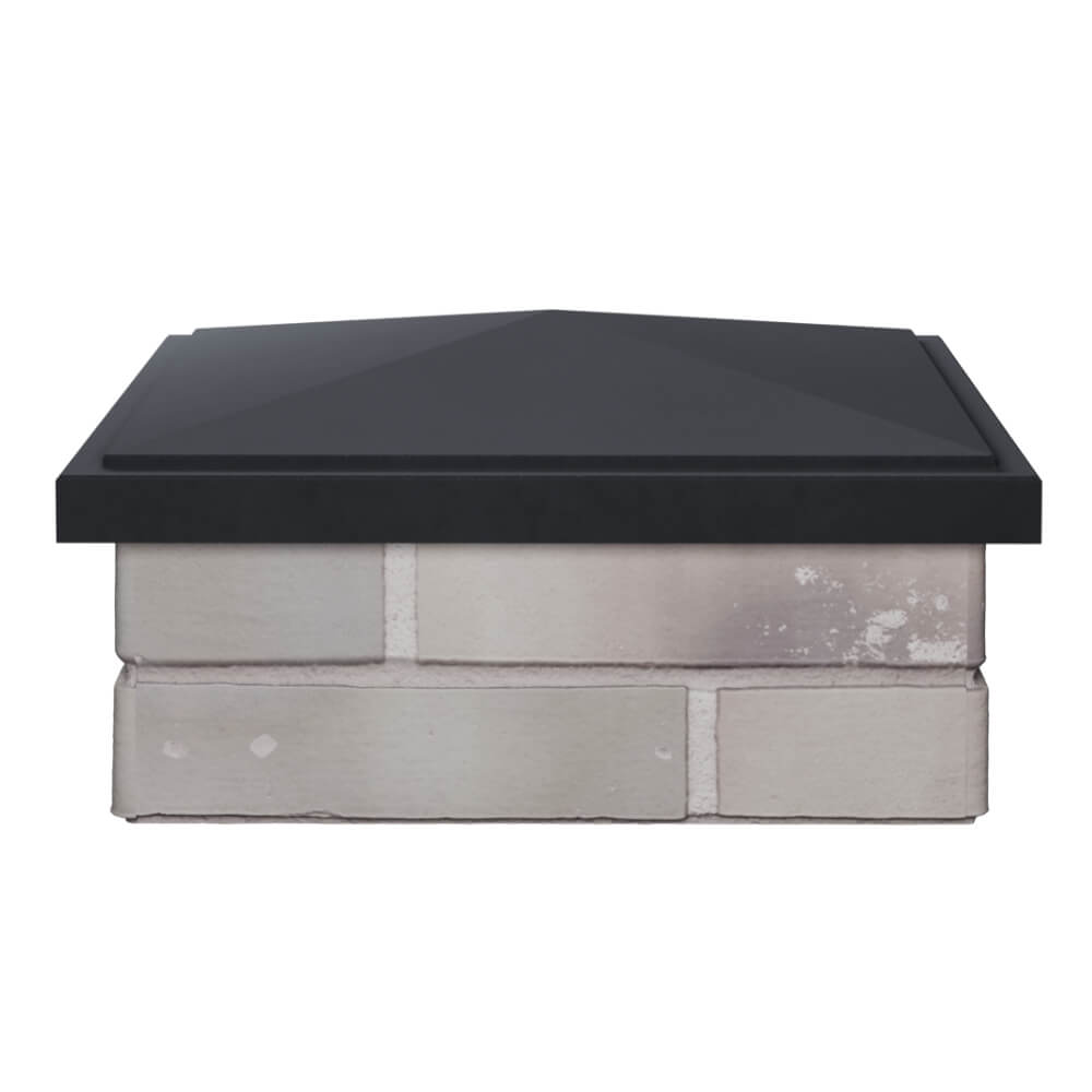 Колпак Zking БонаМоно Серый на столб 1.5х1.5 кирпича (385х385, 400х400мм) Благовещенск фото