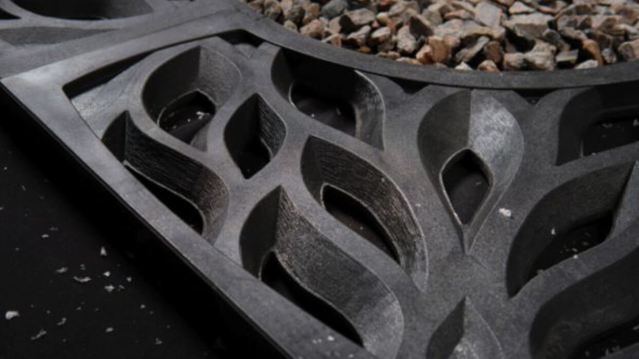 Приствольная решетка для дерева ZKING CRUST 1.2х1.2м Черная в Благовещенске фото