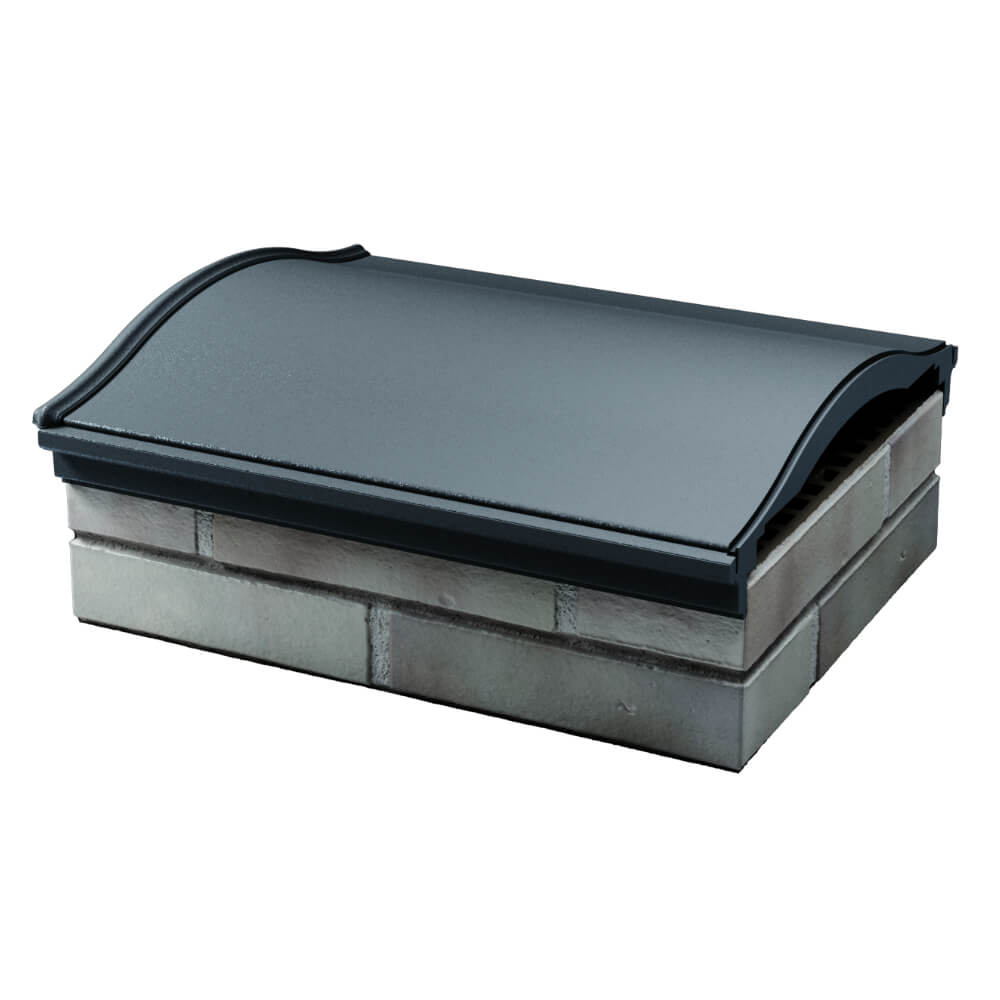 Парапет Zking Монблан Серый посадка на 1.5 кирпича (355/385мм) в Благовещенске фото