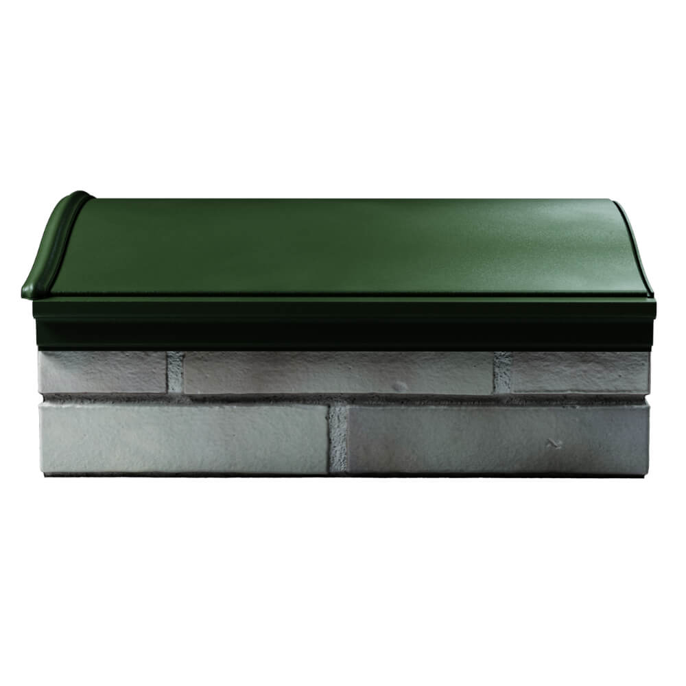 Парапет Zking Монблан Зеленый посадка на 1.5 кирпича (355/385мм) в Благовещенске фото