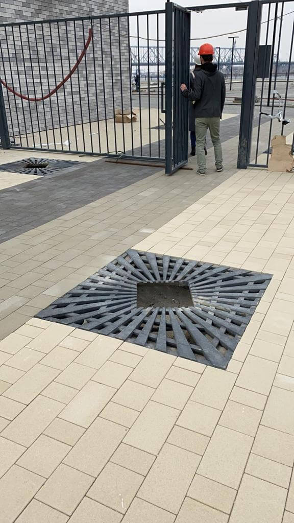 Приствольная решетка для дерева ZKING ATMOSPHERE 1.2х1.2м Черная в Благовещенске фото