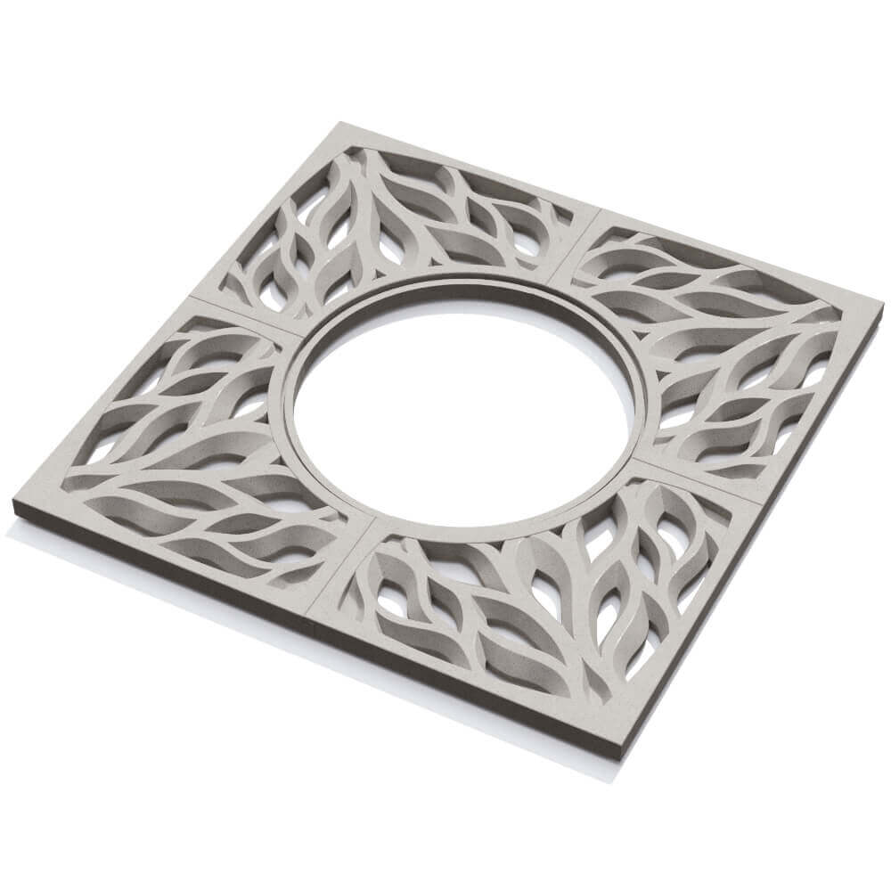 Приствольная решетка для дерева ZKING CRUST 1.2х1.2м Бежевая в Благовещенске фото