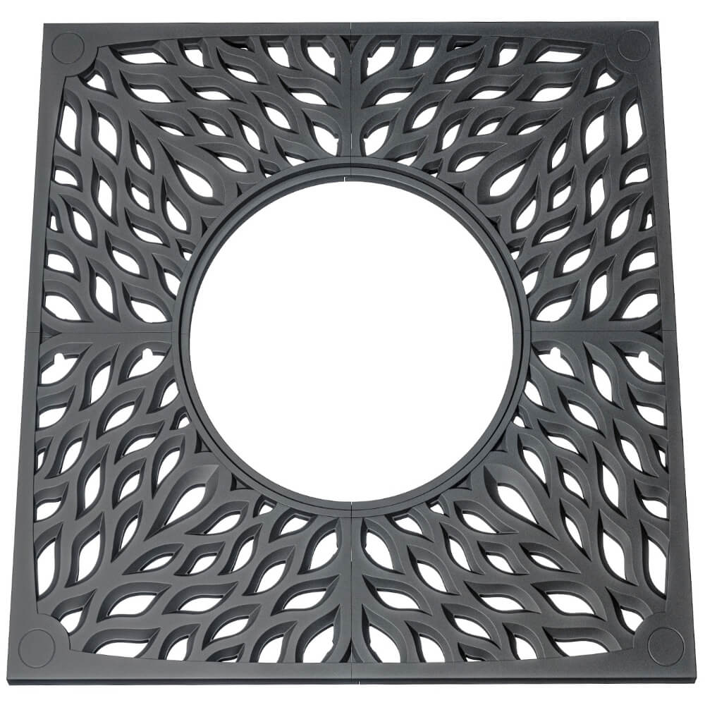 Приствольная решетка для дерева ZKING CRUST 2х2м Черная Благовещенск фото