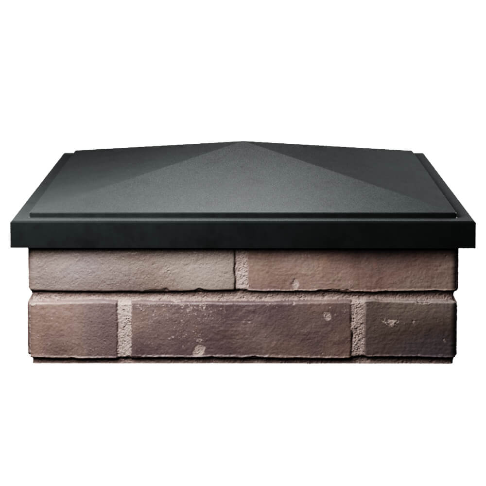 Колпак Zking БонаМоно Черный на столб 2х2 кирпича (515х515, 530х530мм) Благовещенск фото