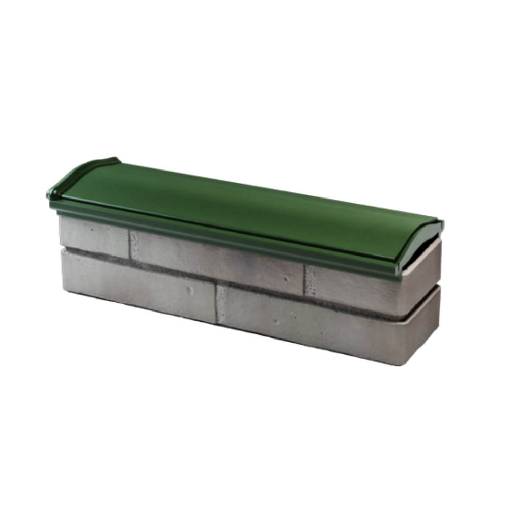 Парапет Zking Монблан Зеленый посадка на 0.5 кирпича (130мм) в Благовещенске фото