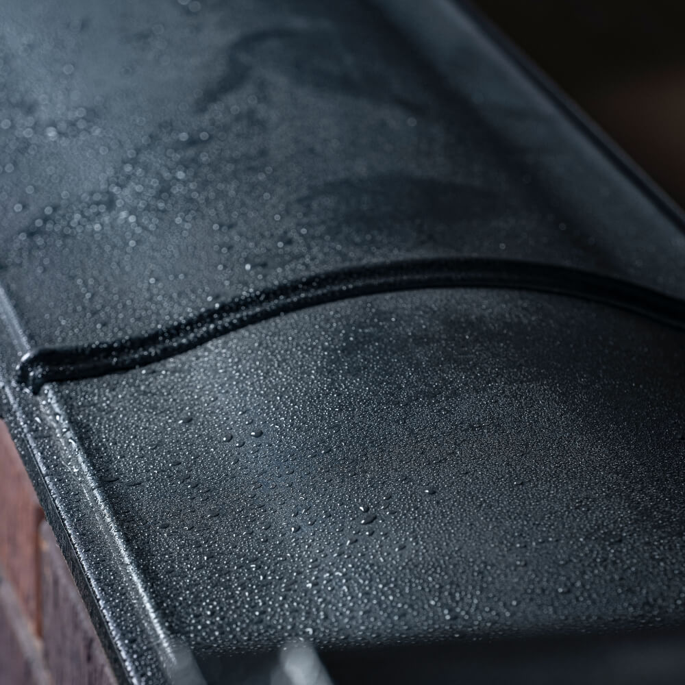 Парапет Zking Монблан Черный посадка на 0.5 кирпича (130мм) в Благовещенске фото