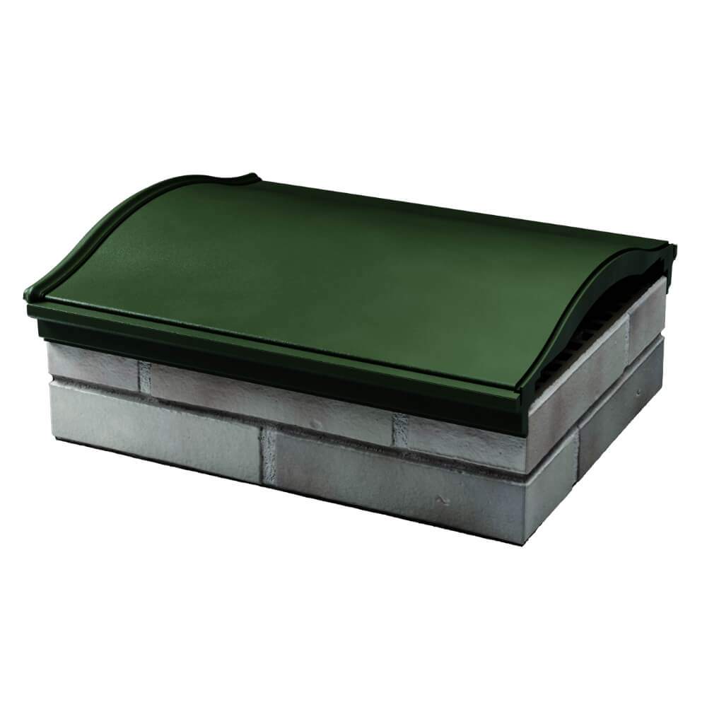 Парапет Zking Монблан Зеленый посадка на 1.5 кирпича (355/385мм) в Благовещенске фото