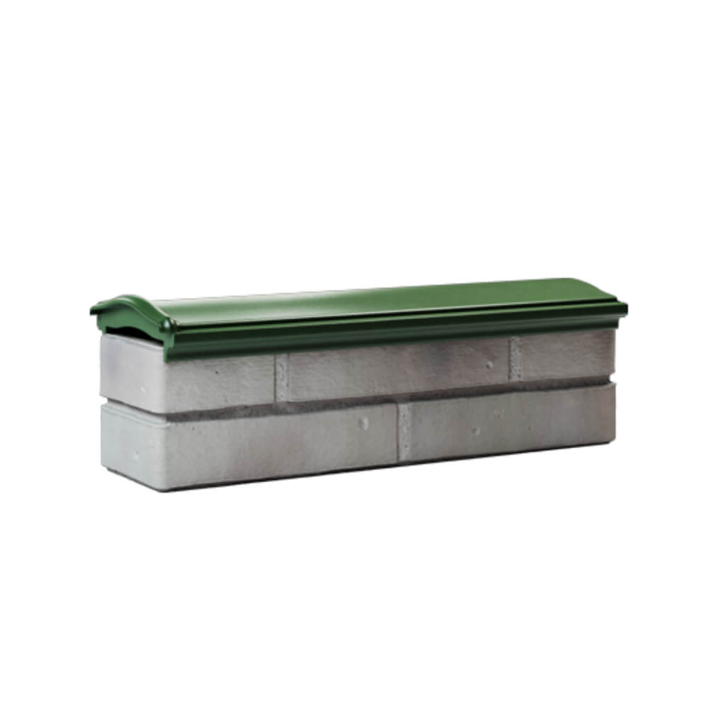 Парапет Zking Монблан Зеленый посадка на 0.5 кирпича (130мм) Благовещенск фото