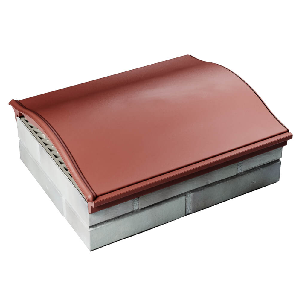 Парапет Zking Монблан Красный посадка на 1.5 кирпича (355/385мм) в Благовещенске фото