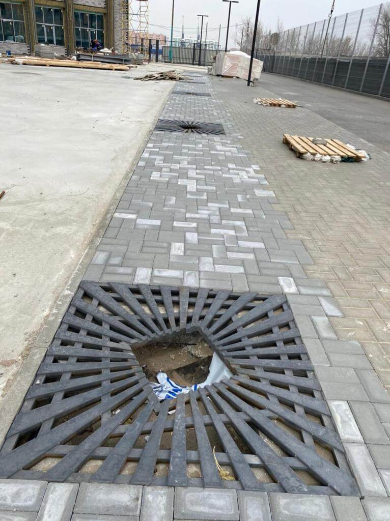 Приствольная решетка для дерева ZKING ATMOSPHERE 1.2х1.2м Черная в Благовещенске фото