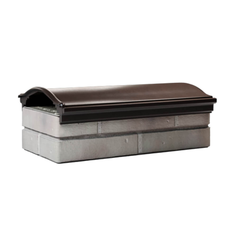 Парапет Zking Монблан Коричневый посадка на 1 кирпич (200/225/255мм) Благовещенск фото