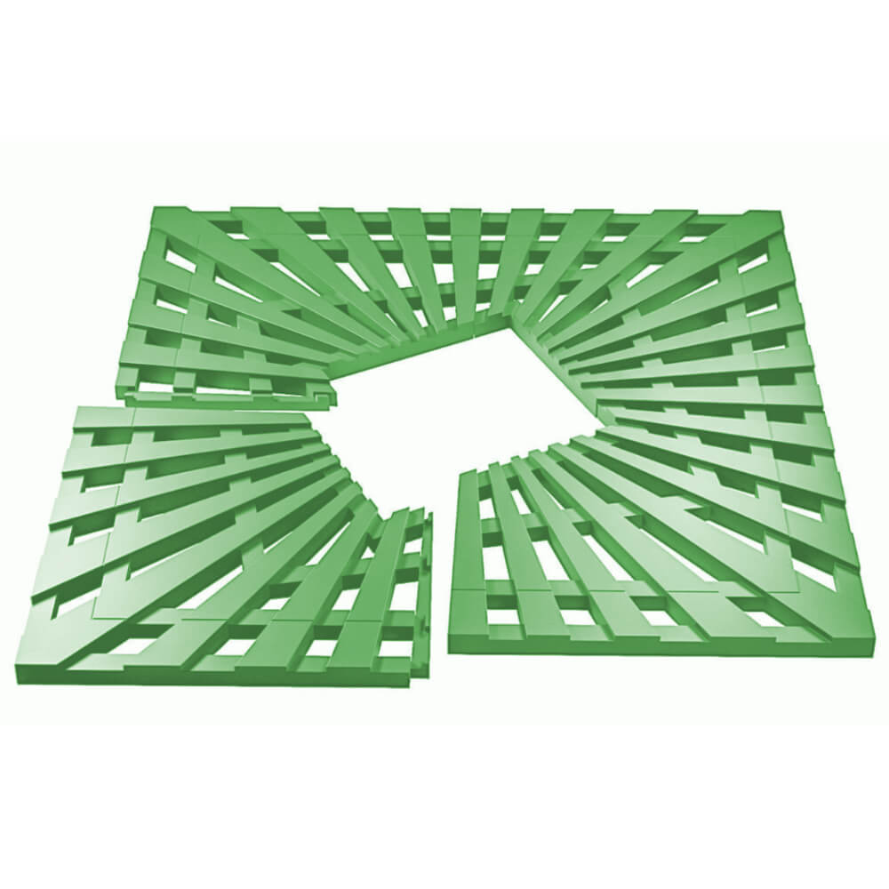 Приствольная решетка для дерева ZKING ATMOSPHERE 1.2х1.2м Зеленая в Благовещенске фото