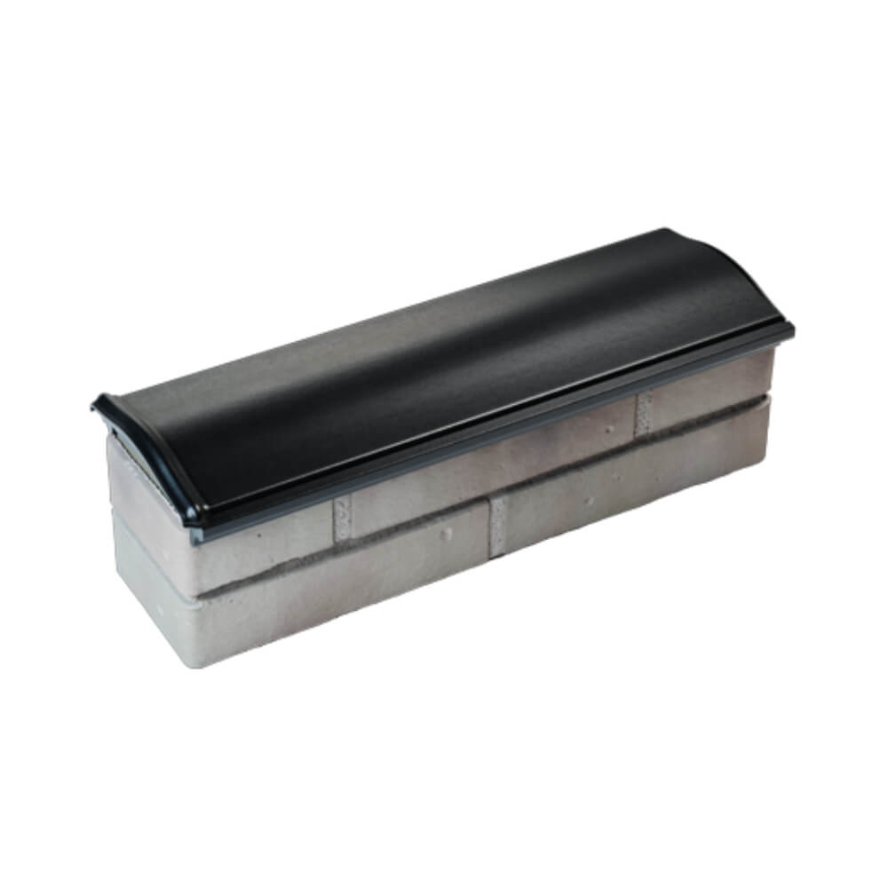 Парапет Zking Монблан Черный посадка на 0.5 кирпича (130мм) в Благовещенске фото