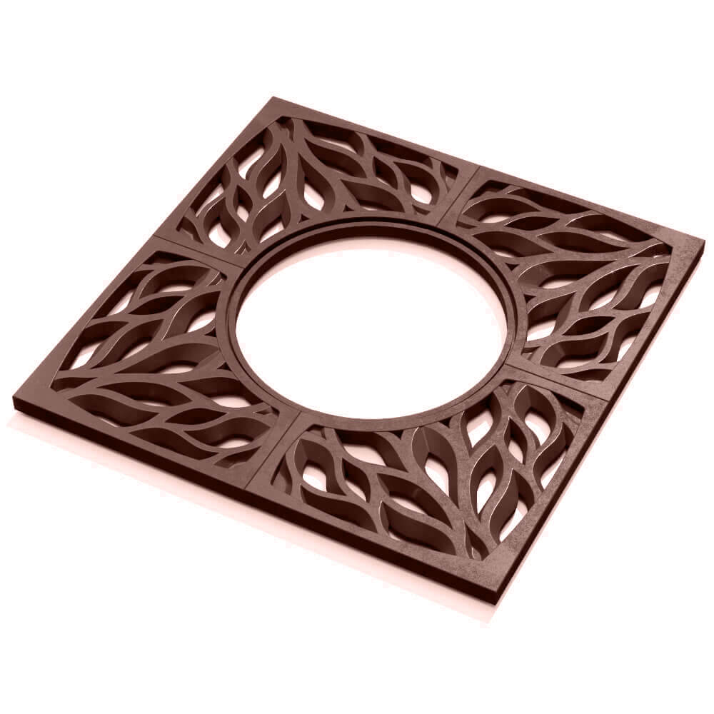 Приствольная решетка для дерева ZKING CRUST 1.2х1.2м Коричневая в Благовещенске фото