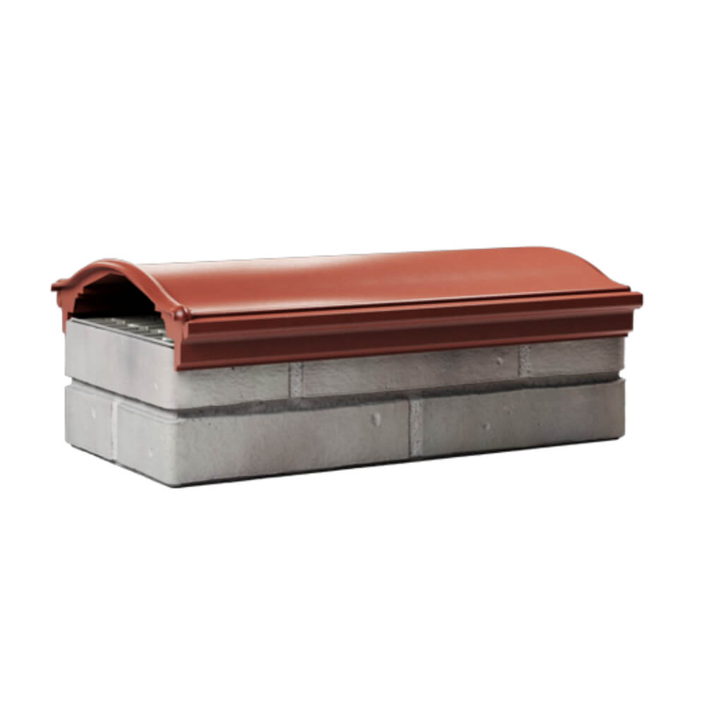 Парапет Zking Монблан Красный посадка на 1 кирпич (200/225/255мм) Благовещенск фото