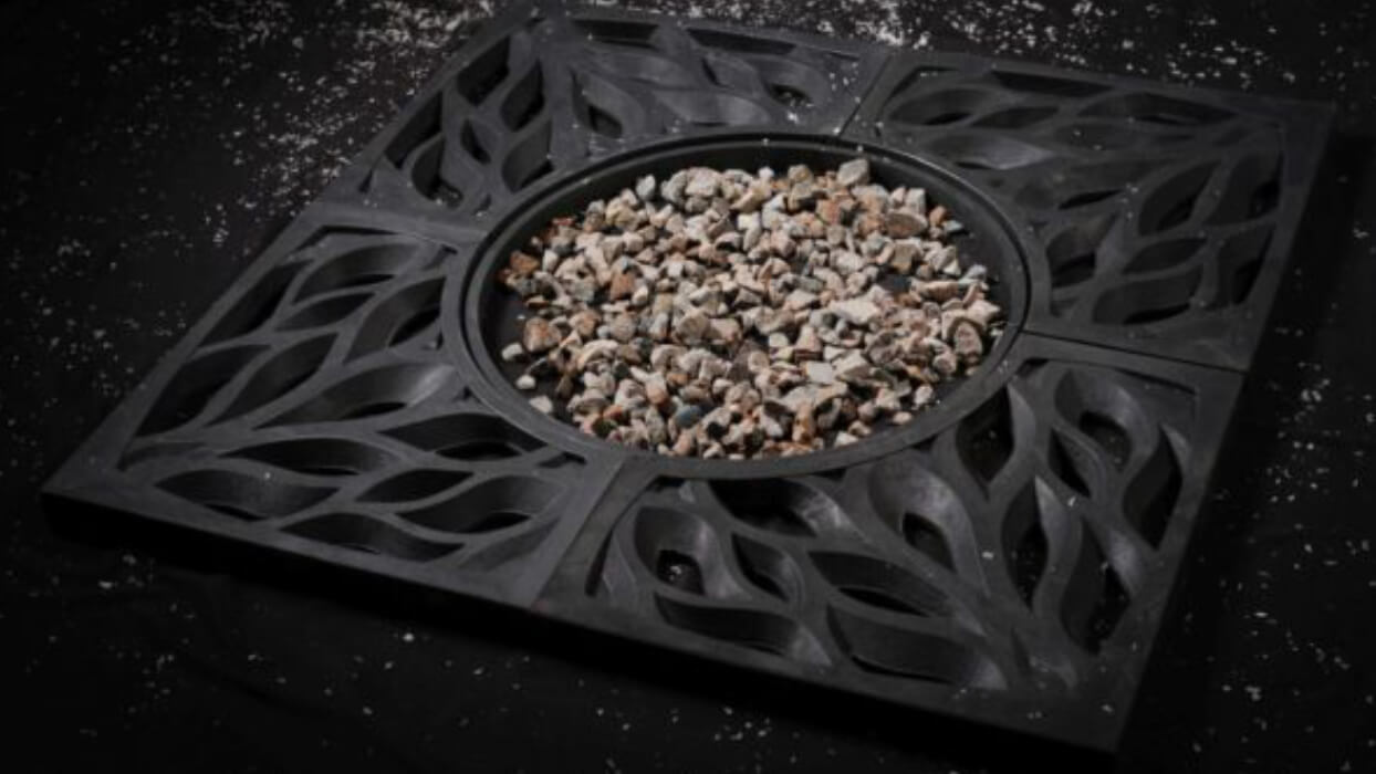 Приствольная решетка для дерева ZKING CRUST 1.2х1.2м Черная в Благовещенске фото