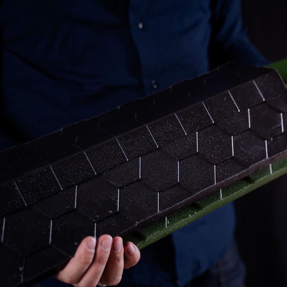 Парапет Zking Эверест Черный с посадкой на 1 кирпич (200/225/255мм) в Благовещенске фото