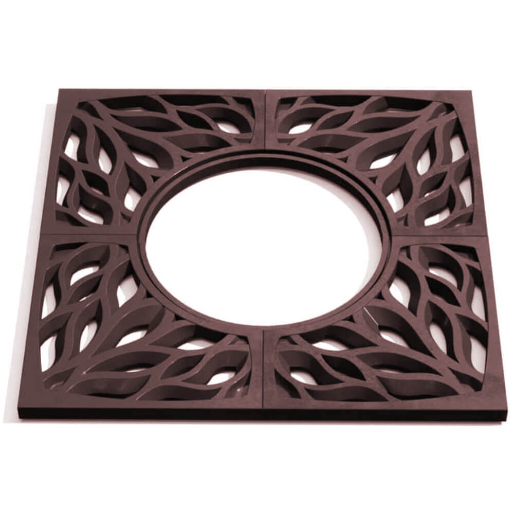 Приствольная решетка для дерева ZKING CRUST 1.2х1.2м Коричневая Благовещенск фото