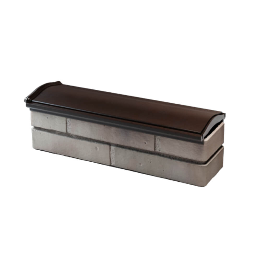 Парапет Zking Монблан Коричневый посадка на 0.5 кирпича (130мм) в Благовещенске фото