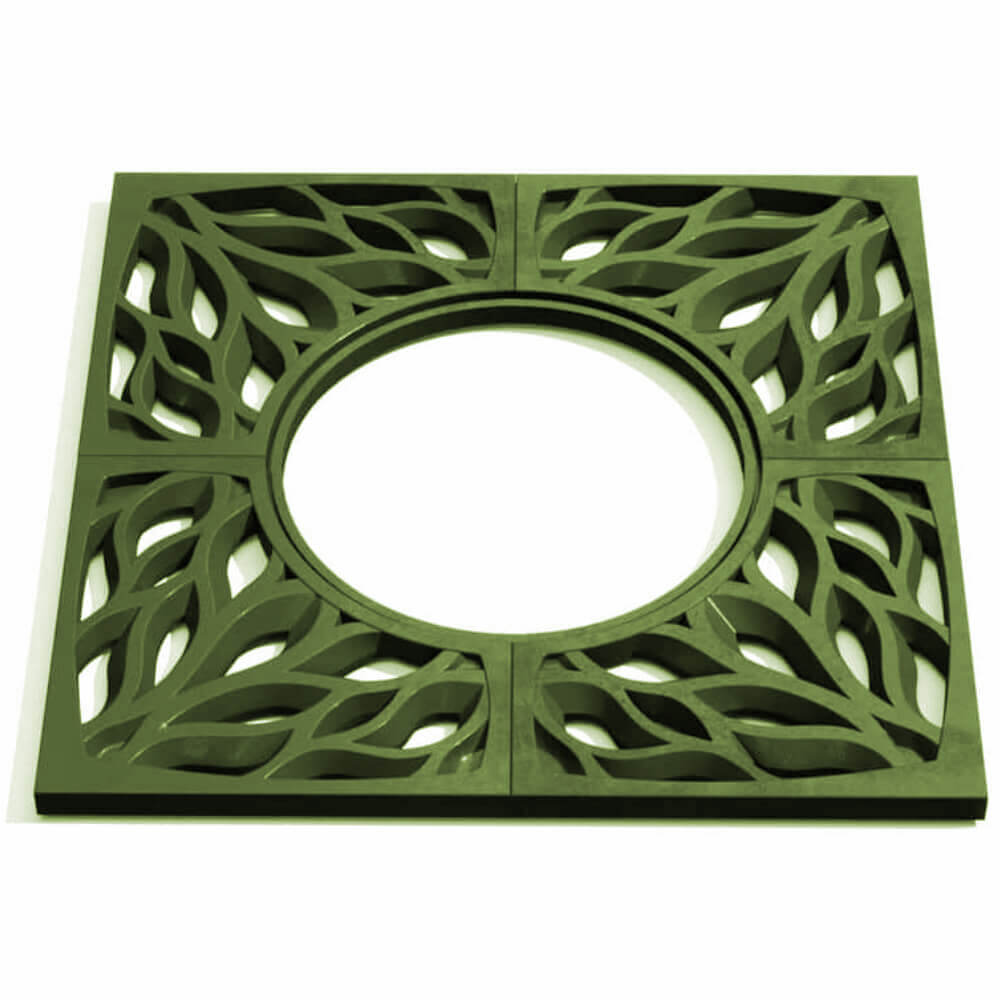 Приствольная решетка для дерева ZKING CRUST 1.2х1.2м Зеленая Благовещенск фото