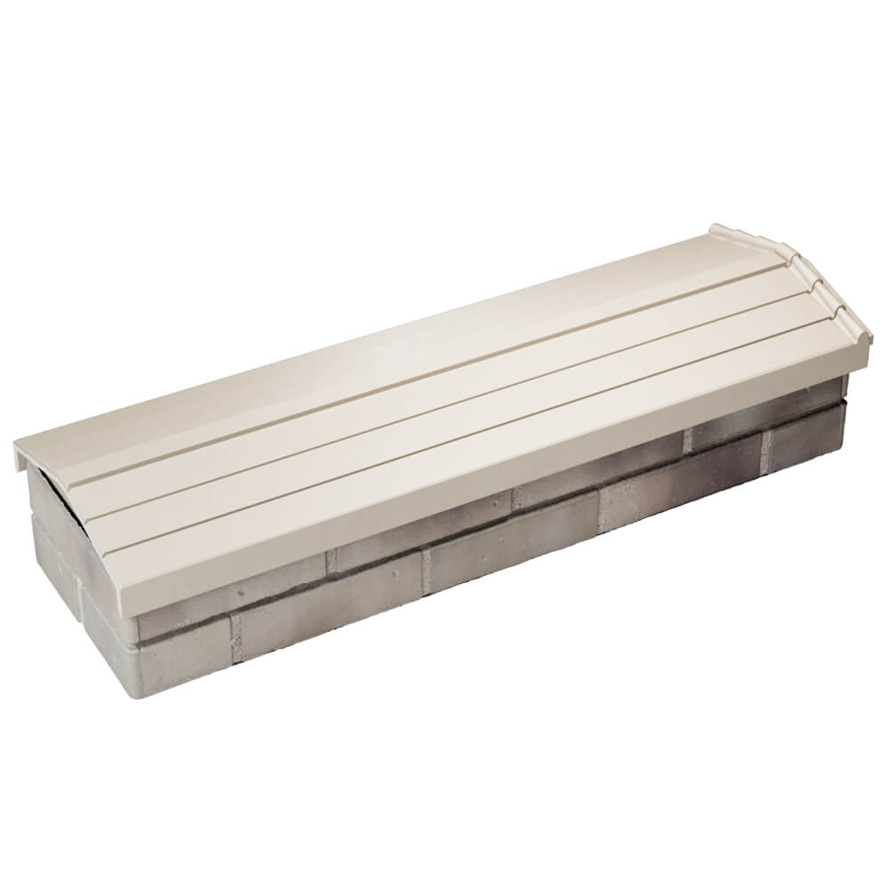 Парапет Zking Бона ХайТек Бежевый посадка на 0.5 кирпича (130мм) в Благовещенске фото