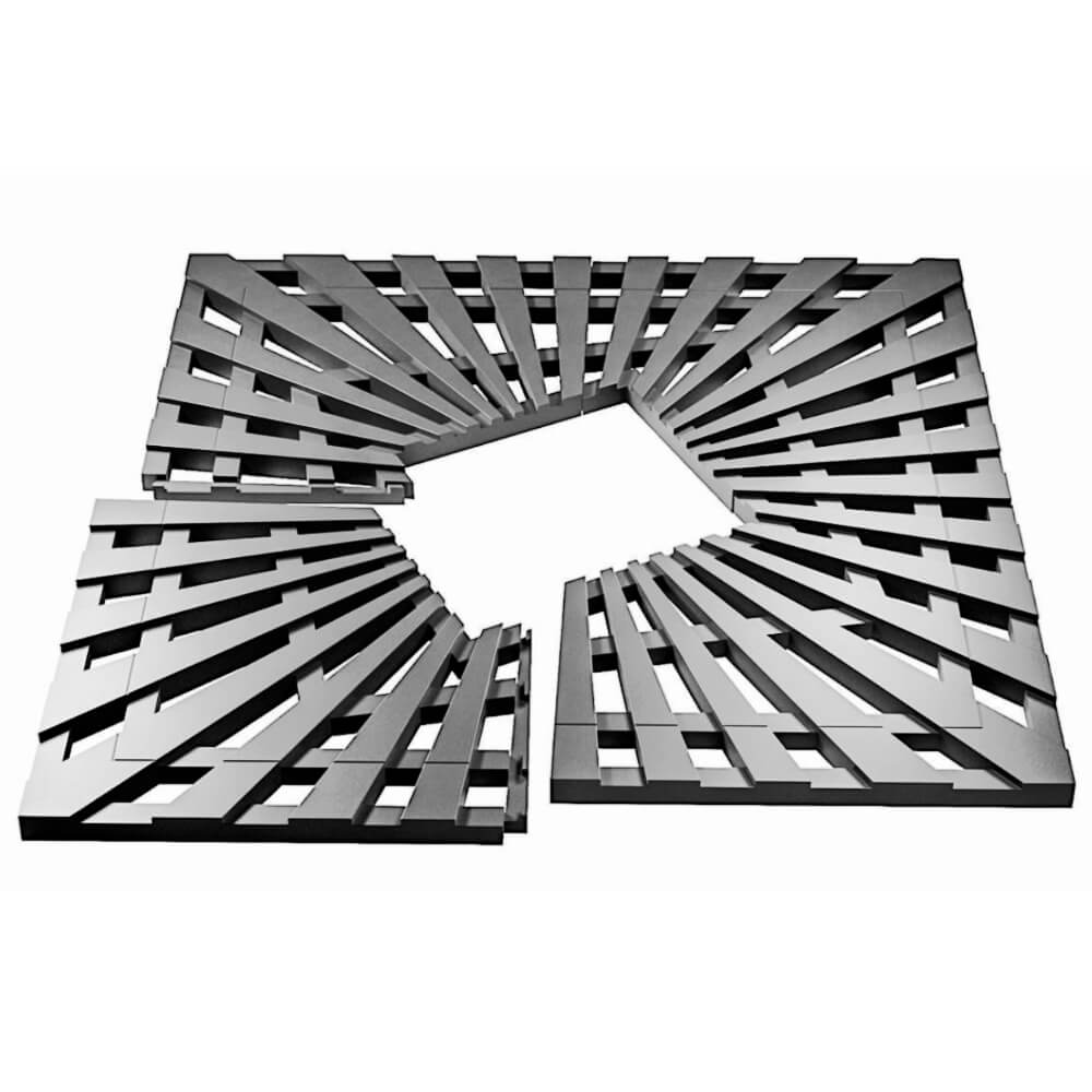 Приствольная решетка для дерева ZKING ATMOSPHERE 1.2х1.2м Серая в Благовещенске фото