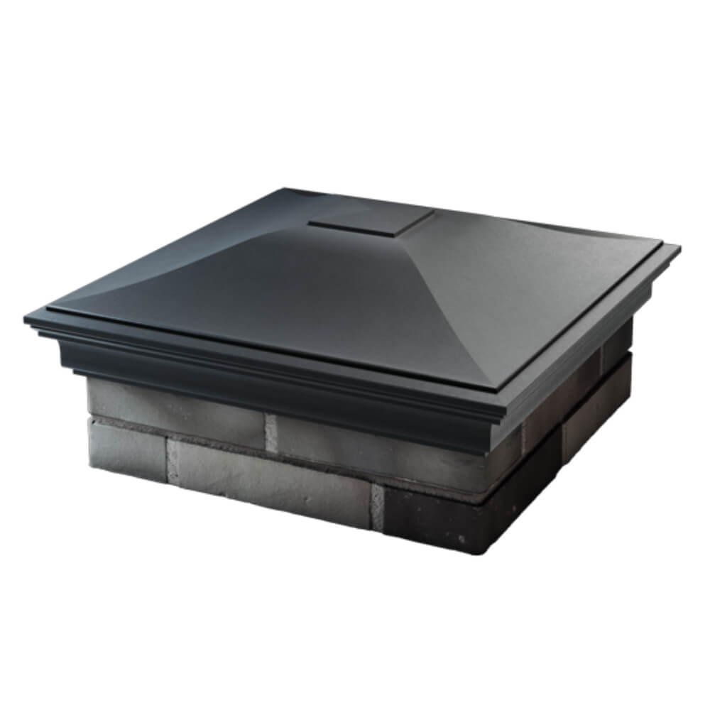 Колпак Zking Монблан Серый на столб 2х2 кирпича (515х515мм) в Благовещенске фото