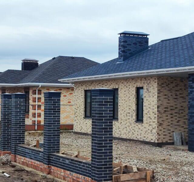 Колпак Zking Бона ХайТек Серый на столб 1.5х1.5 кирпича (385х385мм) в Благовещенске фото