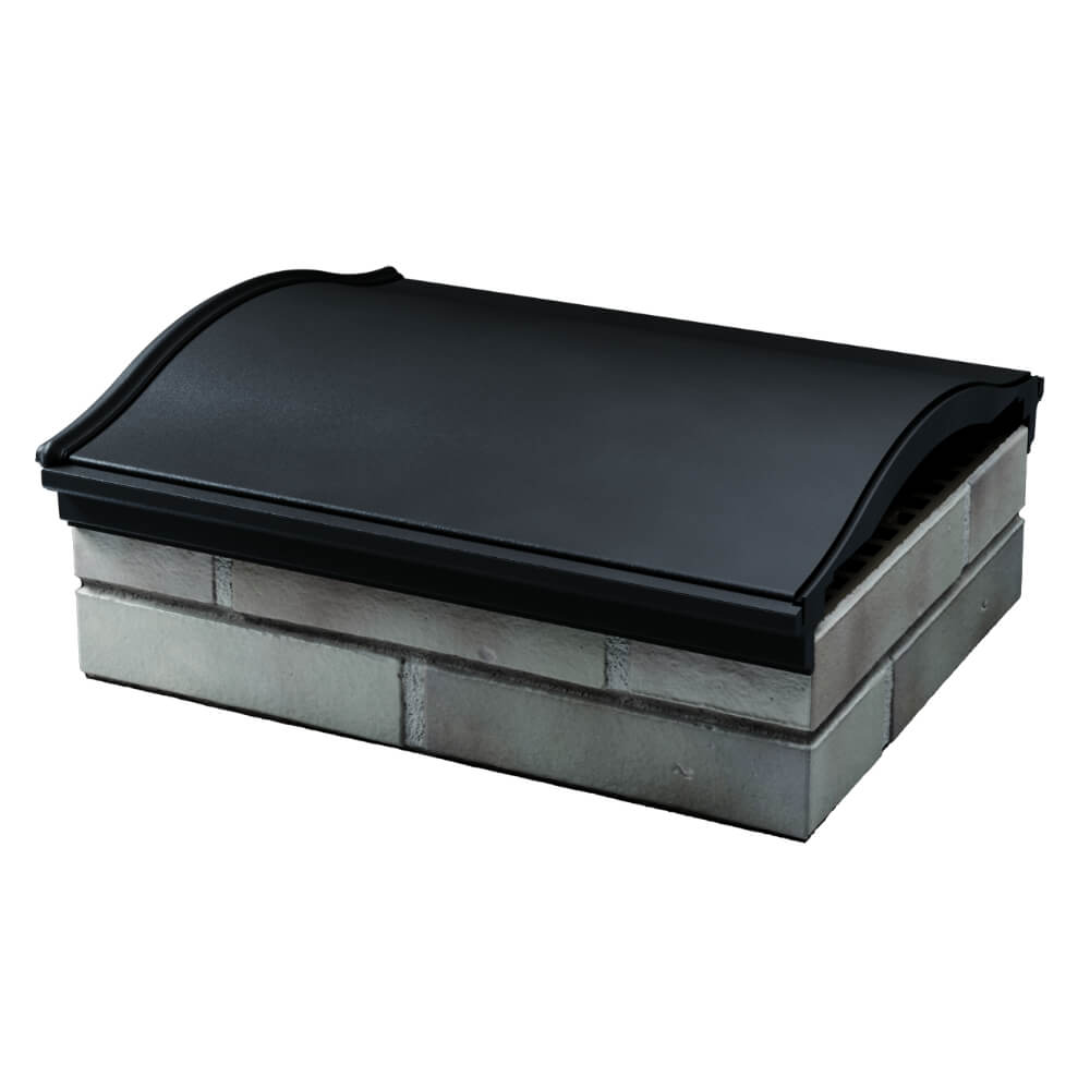 Парапет Zking Монблан Черный посадка на 1.5 кирпича (355/385мм) в Благовещенске фото