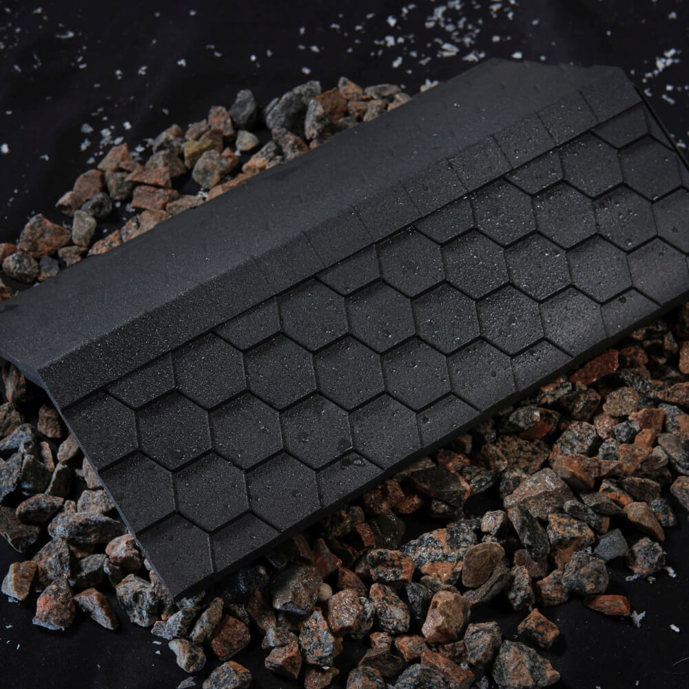 Парапет Zking Эверест Черный с посадкой на 1 кирпич (200/225/255мм) в Благовещенске фото