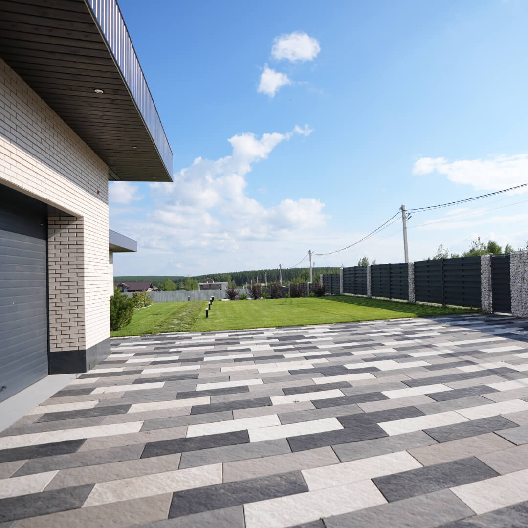 Шаговая плита STONE Графитовый Серый 990х330х55мм в Благовещенске фото